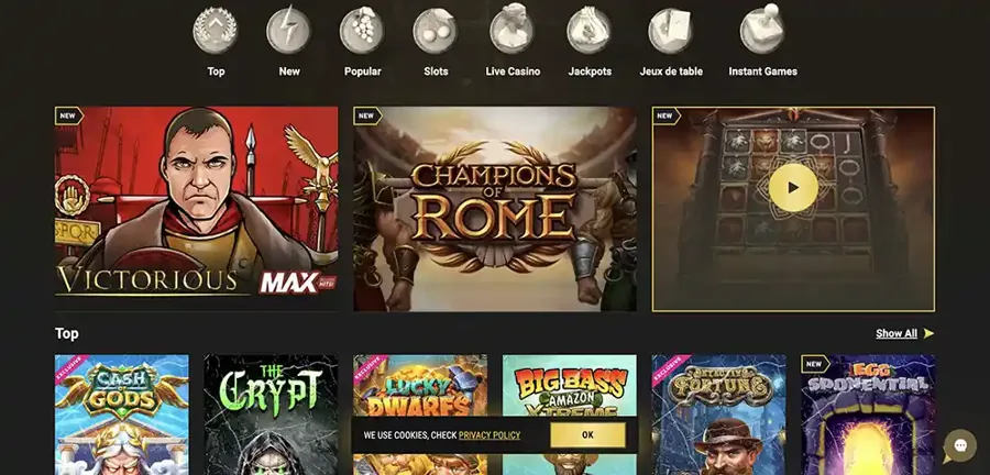 Casinoly — Anteprima della piattaforma