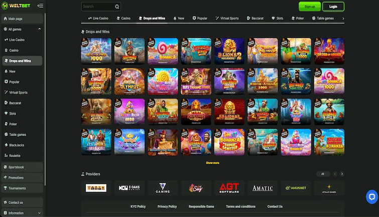 Weltbet — Anteprima della piattaforma